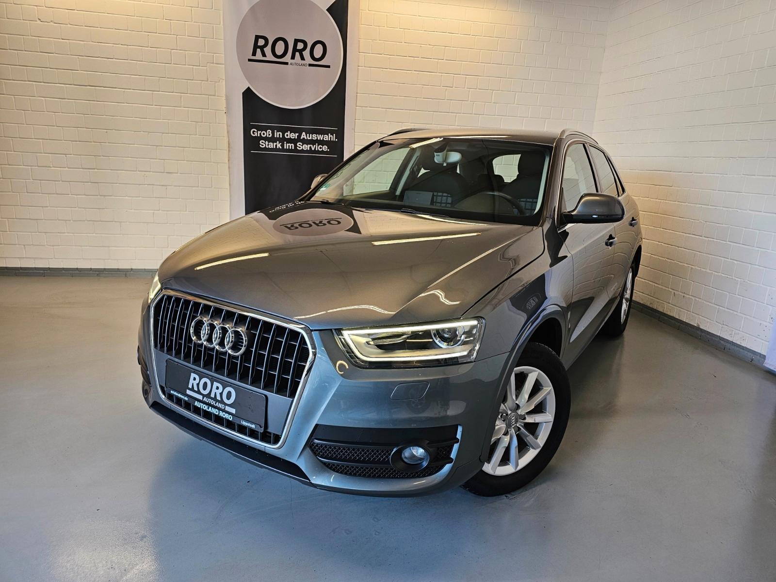 Audi Q3 2.0 TDI + Xenon/Klima/AHK/8.Reifen/Scheckheft