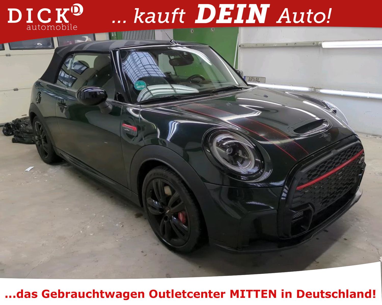 Fahrzeugabbildung MINI John Cooper Works Cabrio LED+/ACC/HUD/VIRTU/8Fa