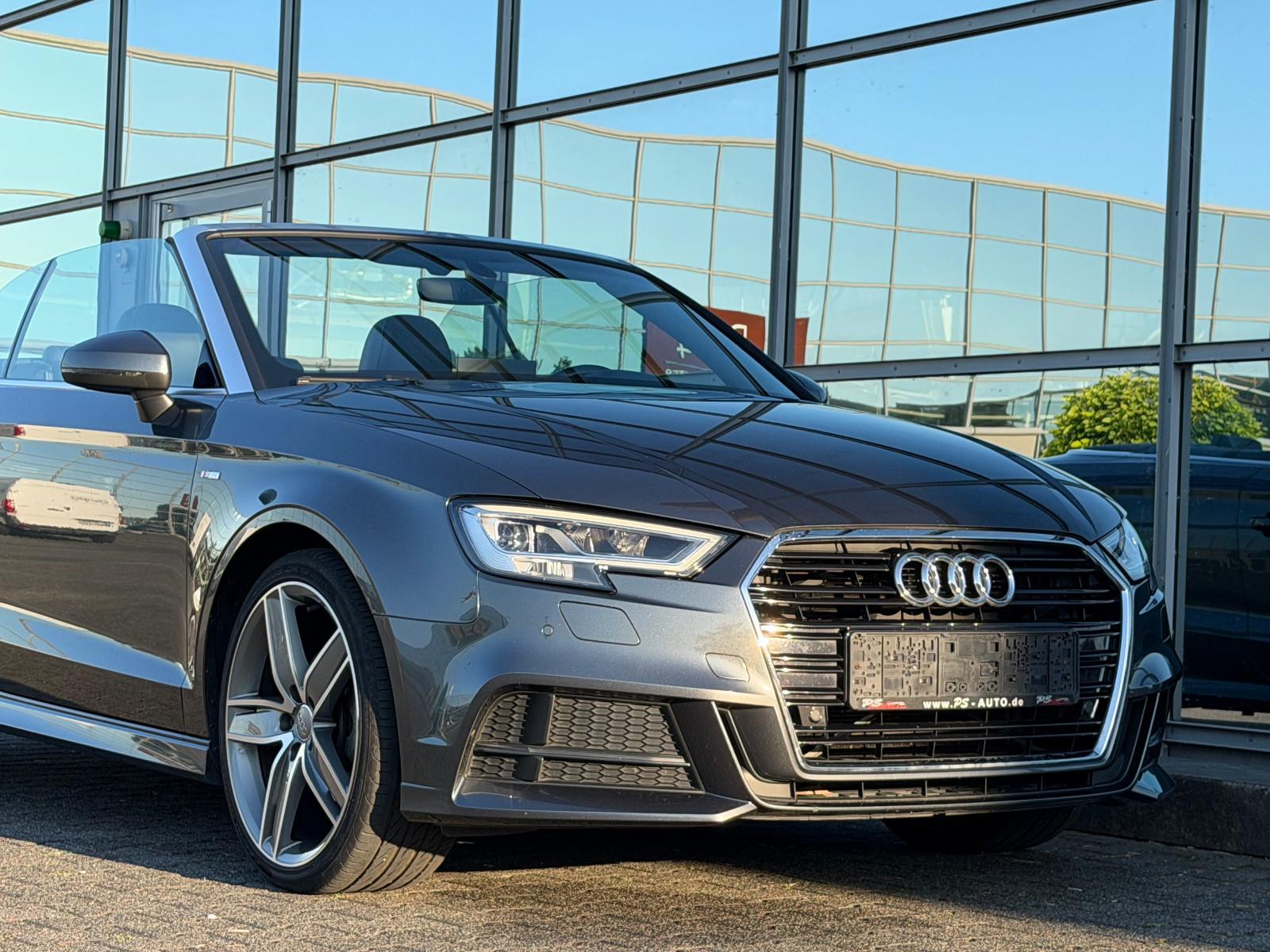 Audi A3 Cabriolet 2.0TDI sport S-line Leder Navi LED