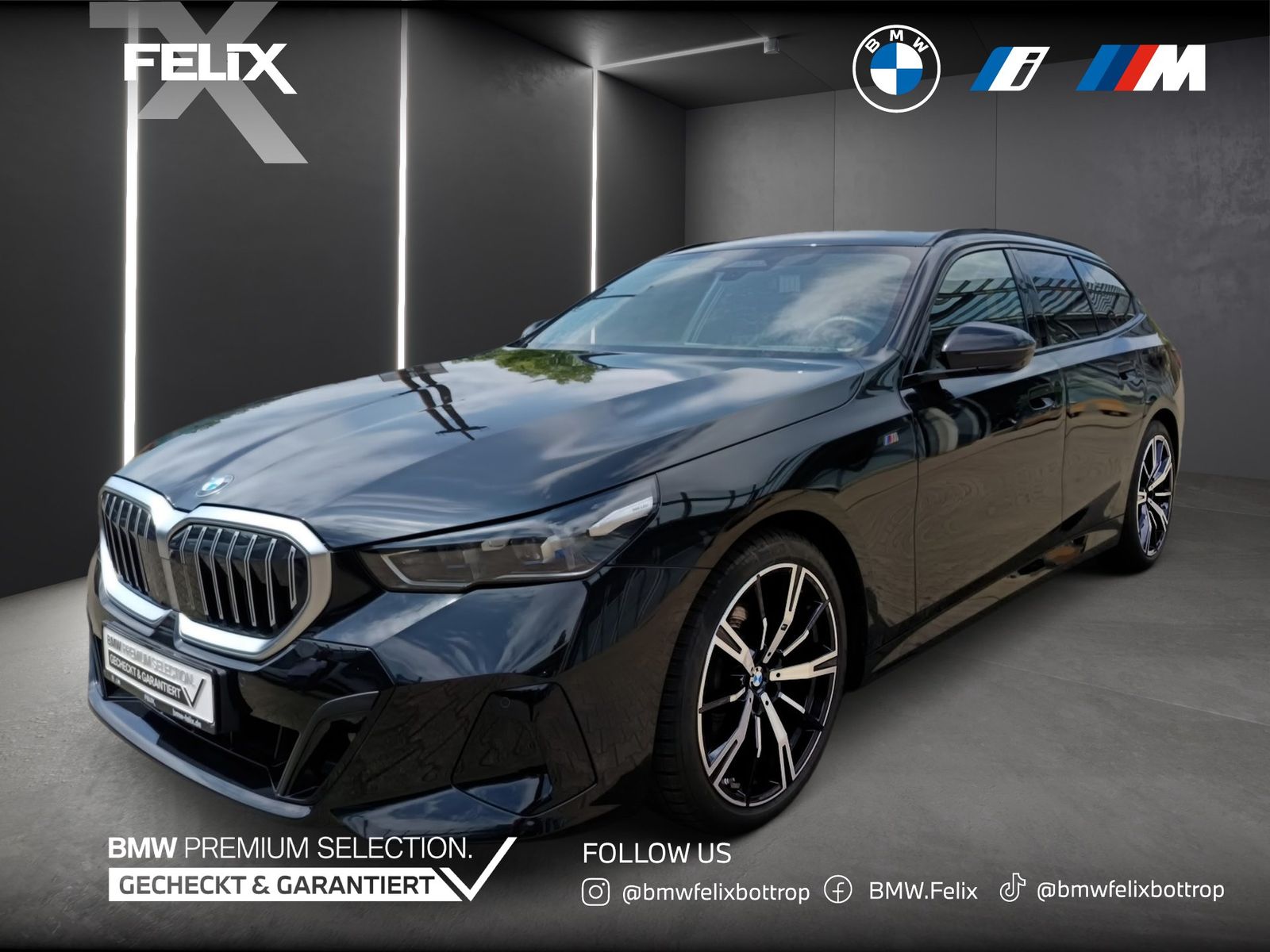 BMW 520d Touring+M SPORTPAKET+ICONIC GLOW+ANH.KUPPLU