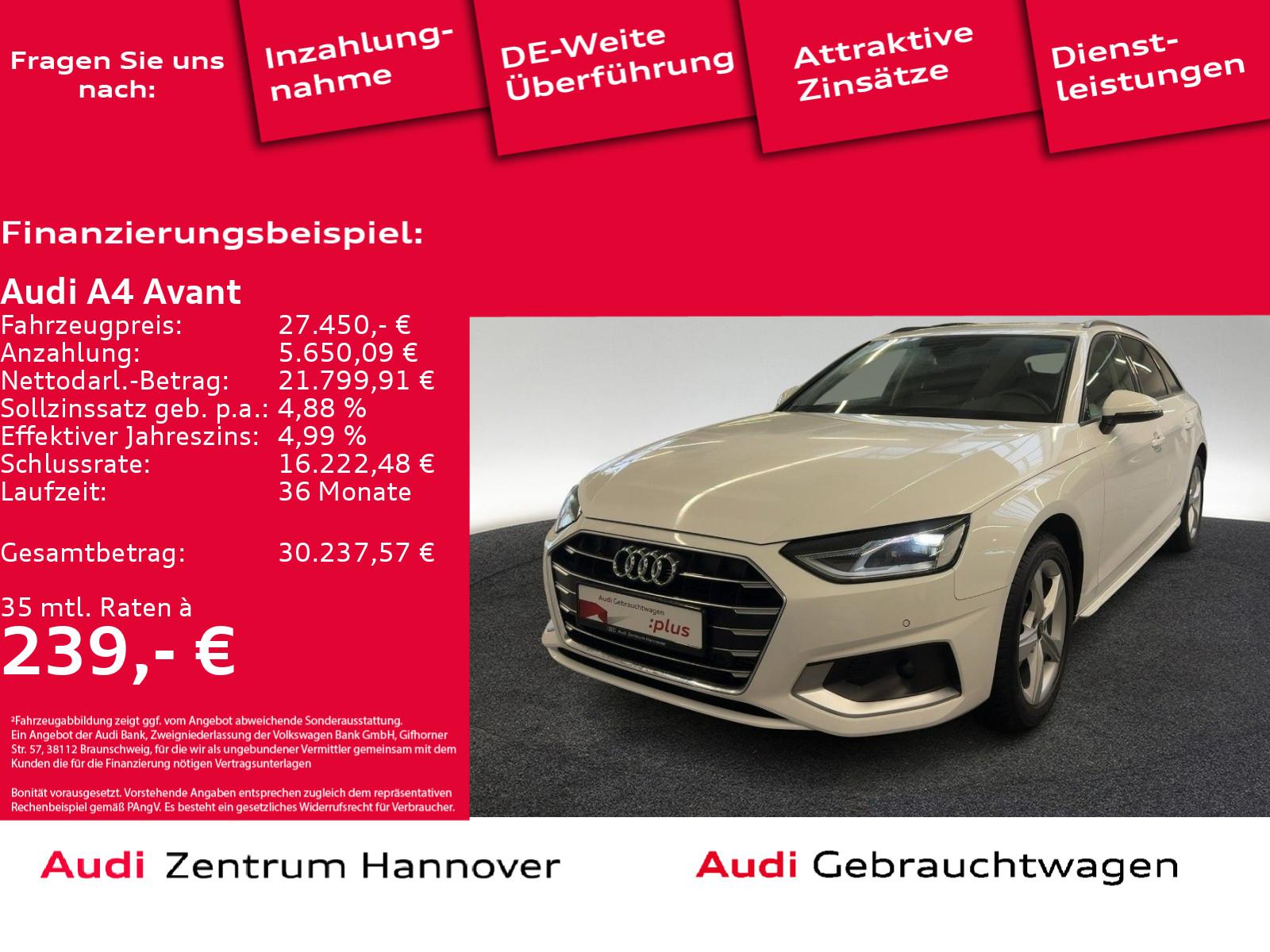 Audi A4 Avant 35 TFSI advanced Kamera Navi LED