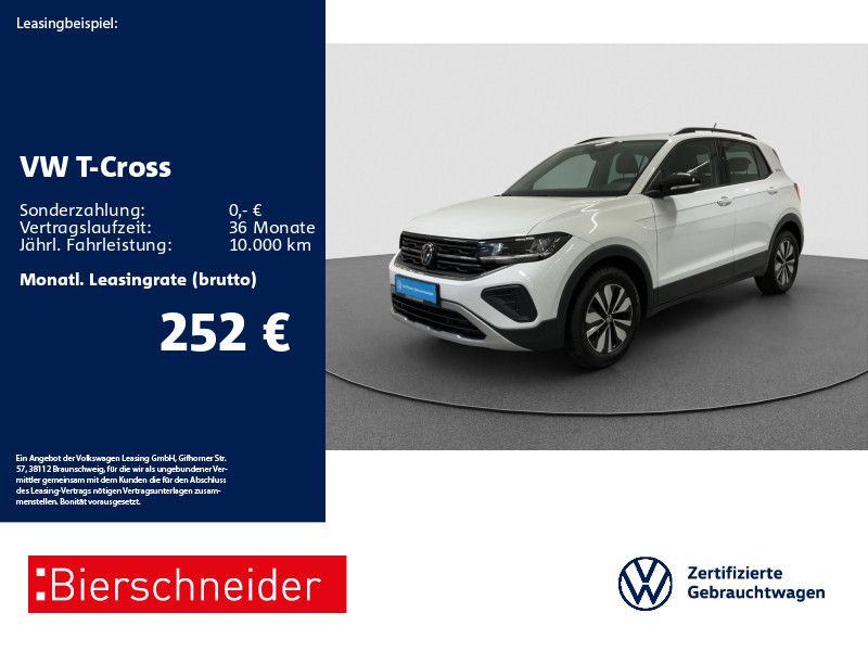 Volkswagen T-Cross 1.0 TSI Goal AHK LED NAVI SHZ CAM