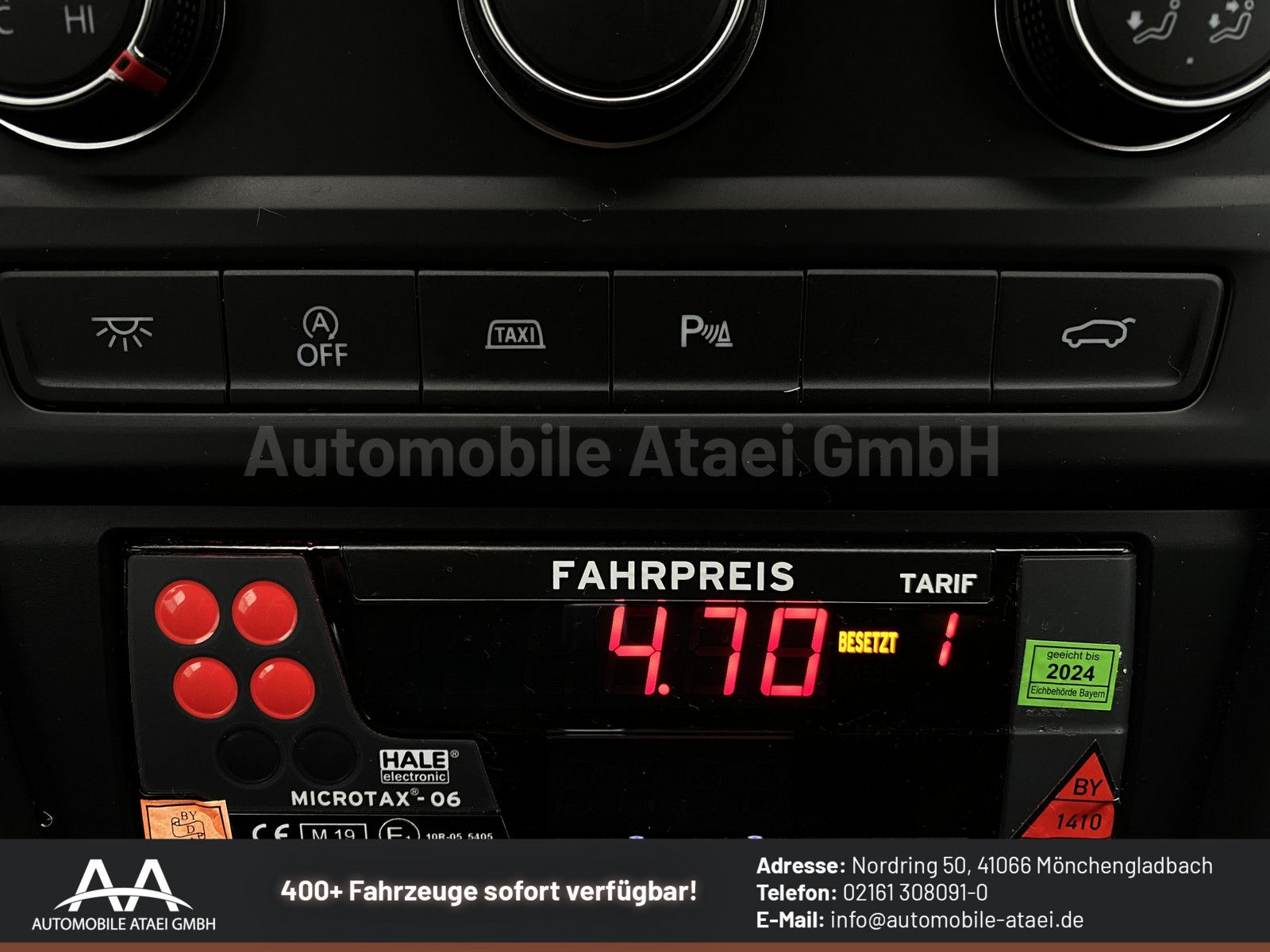 Fahrzeugabbildung Volkswagen Touran *Taxi* 7-SITZE+ TAXAMETER+ KAMERA 7478