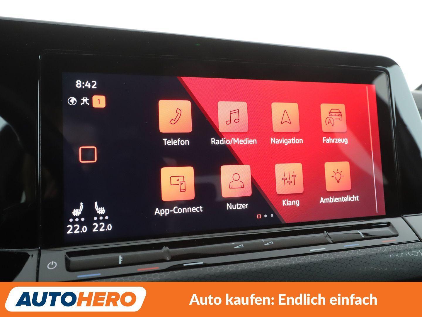 Volkswagen Golf VIII 2.0 TDI GTD Aut.*NAVI*LED*ACC*CAM*PDC*, миниатюра 19