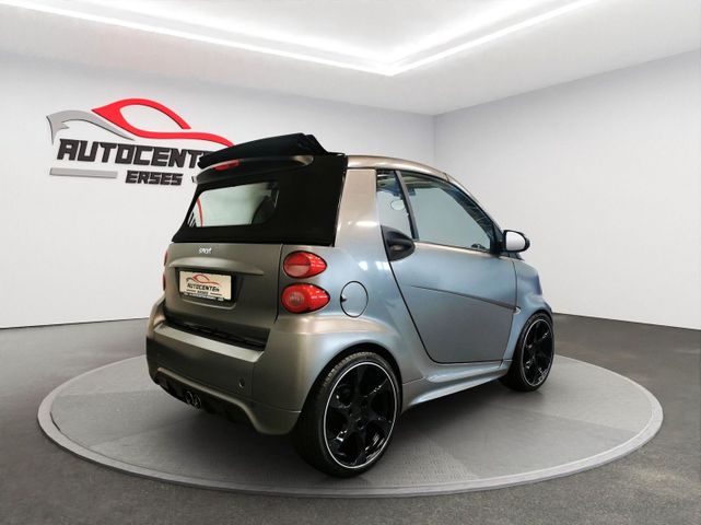 Smart forTwo Brabus Cabrio Navi Tagfahrlicht SHZ 17"Al