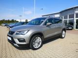 Seat Ateca 1,4 TSI Xcellence  >Allrad/AUT/NAV/LED/KAM - mit Benzin-Antrieb: Beige, Alcantara, mit Apple Carplay