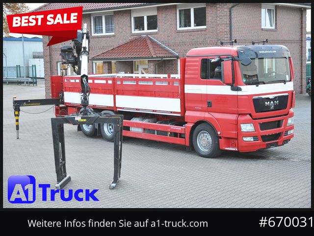 MAN TGX 26.400 XL Hiab 166K, Lift-Lenkachse