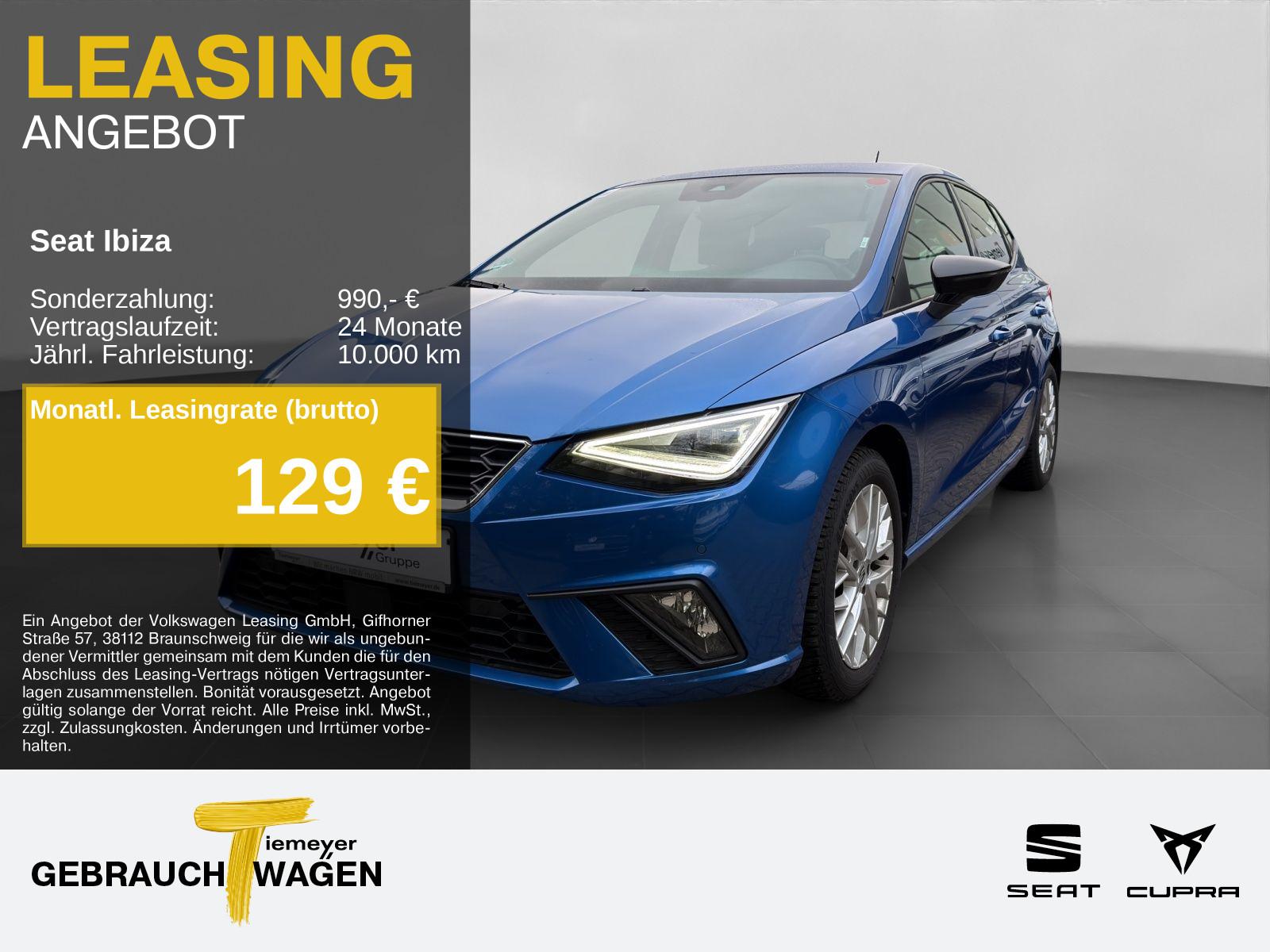 Seat Ibiza 1.5 TSI DSG FR KAMERA NAVI LED ACC