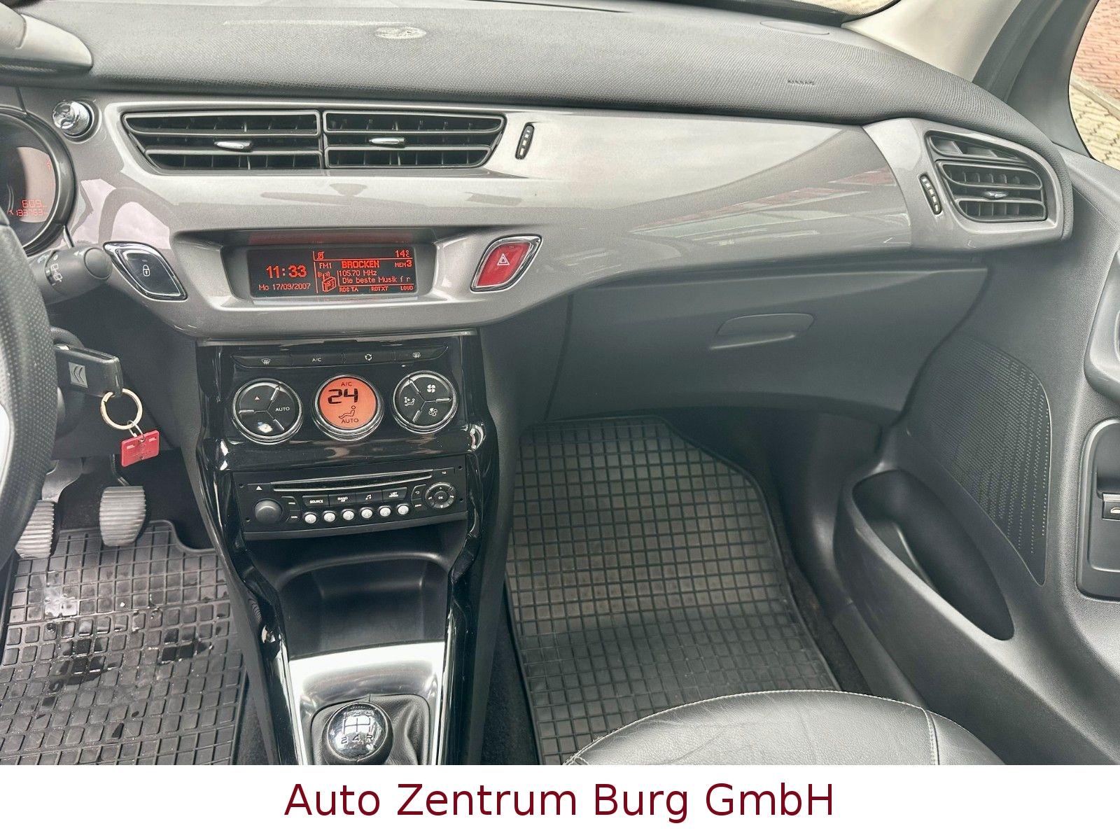 Citroën C3 Exclusive 1.6l Leder Tempomat AHK