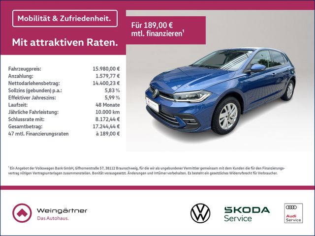Polo 1.0 TSI Style, Licht & Sicht, Rear View, Ve