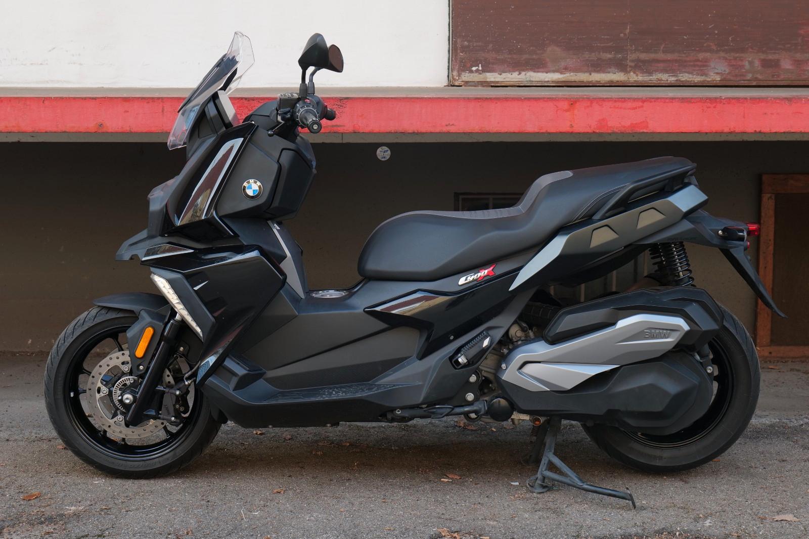 BMW C 400 X mit Griff, Sitzheizung