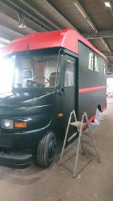 Mercedes-Benz 608 Düdo UPS-Bus 6Sitze 3500kg Oldtimer Alu Gfk  - Mercedes-Benz Oldtimer