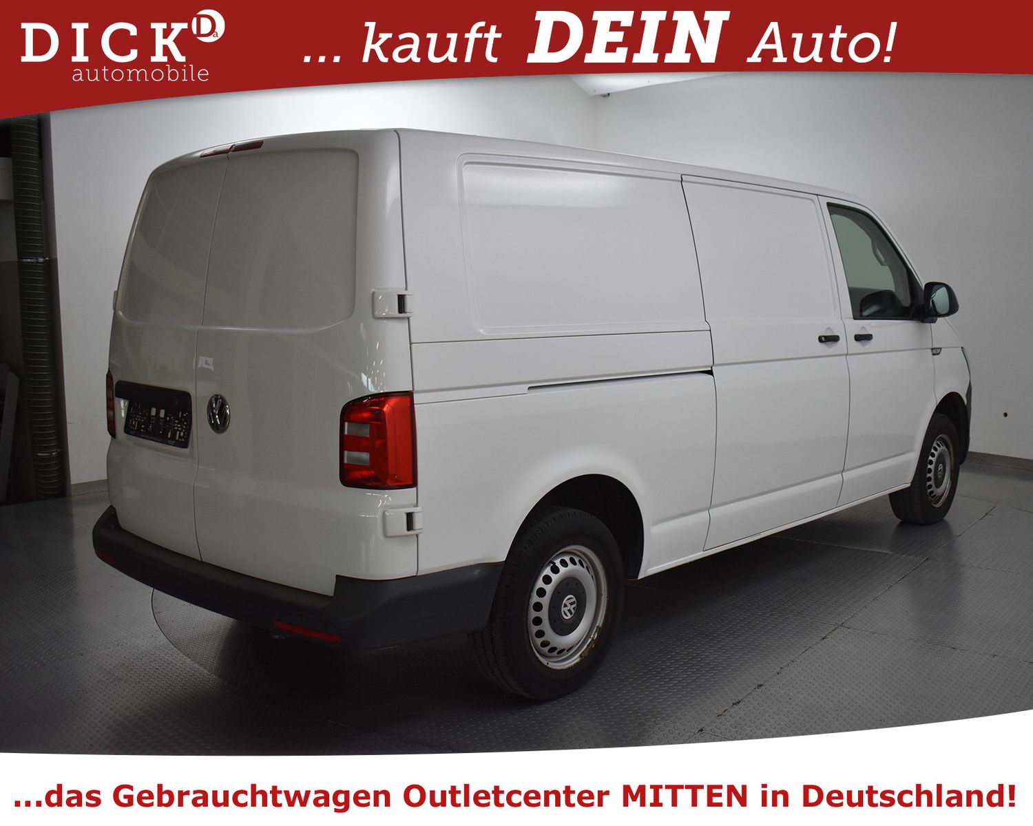 Fahrzeugabbildung Volkswagen T6 Transp 2.0 TDI LKW Lang 3-SITZE+KLIMA+PDC