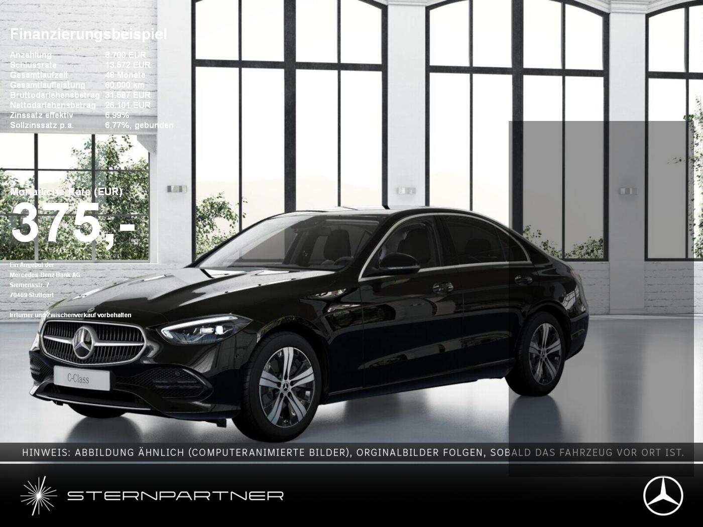 Mercedes-Benz C 180 Avantgarde+AHK+Kamera+Totwinkel+CarPlay