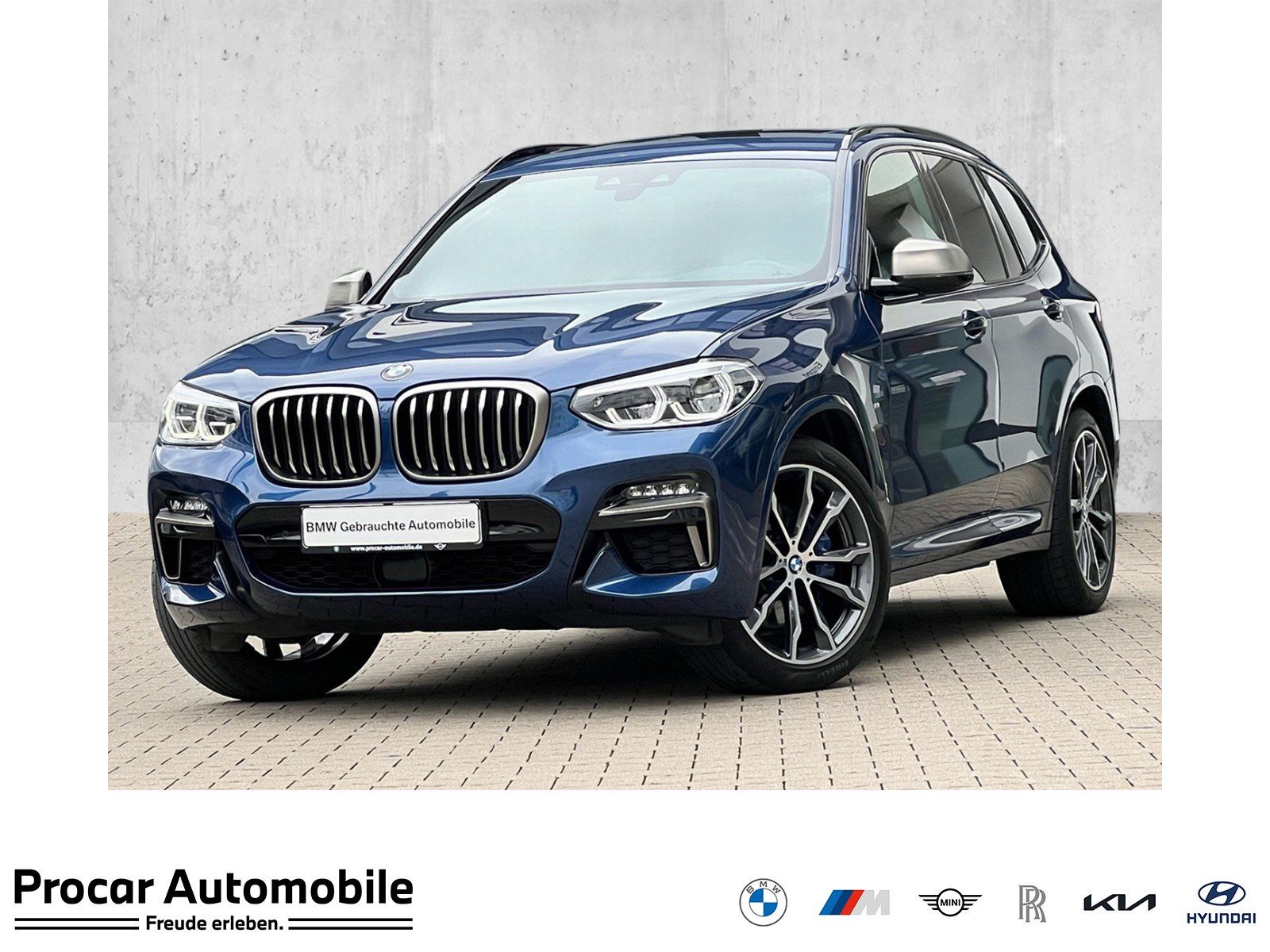 BMW X3 M40i AdapLED DA+ PA Pano HuD HiFi Lhz 20"
