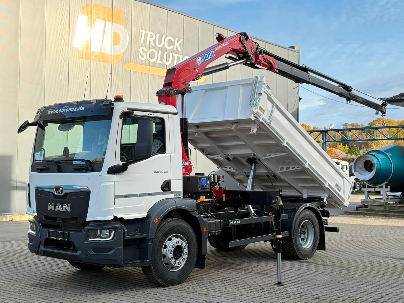 MAN TGM 18.320 4x2 Euro6e HMF 1302 Kipper