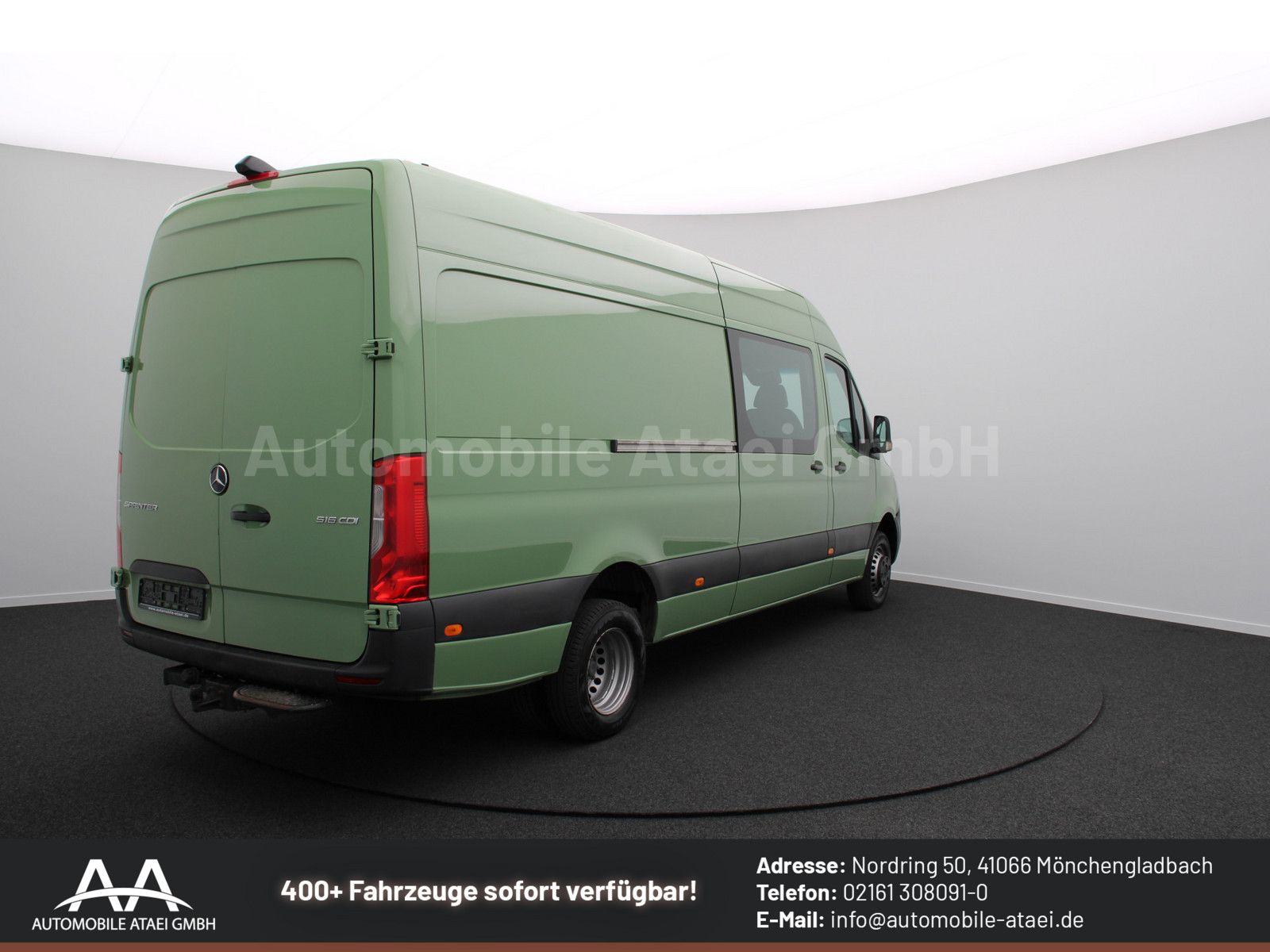 Fahrzeugabbildung Mercedes-Benz Sprinter 516 MAXI *Mixto* Aut. 5-SITZE +AHK3,5t