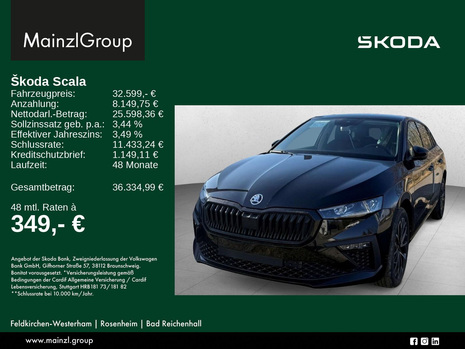 Skoda Scala Drive 1,5 TSI 110 kW 7-Gang