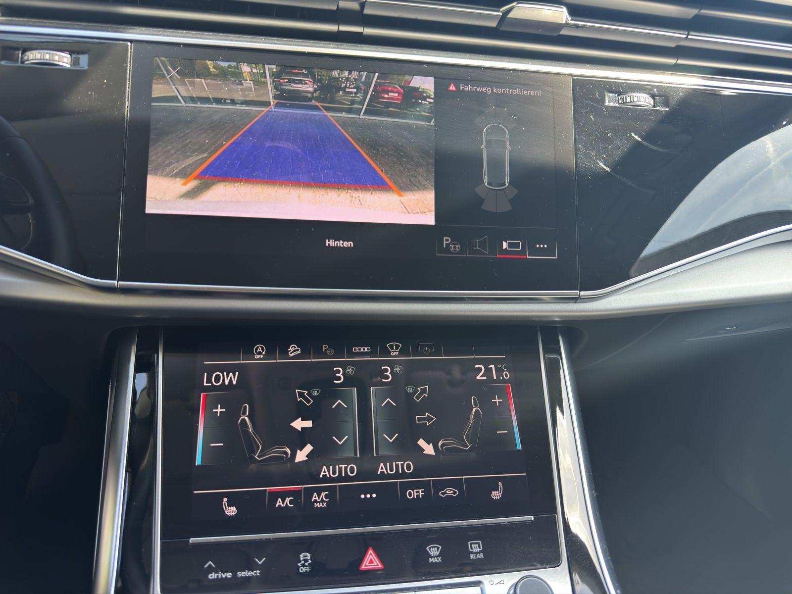 Audi Q8 55 TFSI Q LM20 LEDER AHK LUFT KAMERA, миниатюра 12