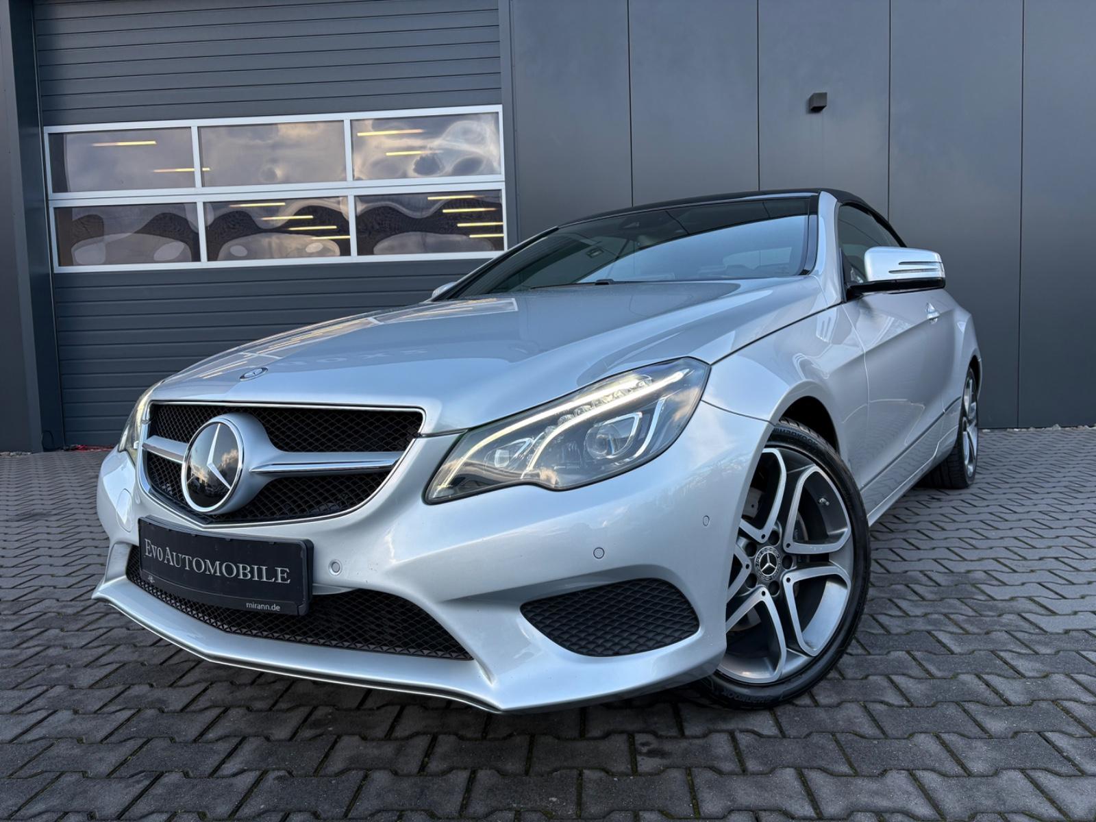 Mercedes-Benz E 250d Cabrio BlueTec Navi Leder Kamera LED AHK