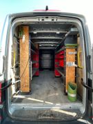 Volkswagen Crafter Kasten inkl. Regalsystem