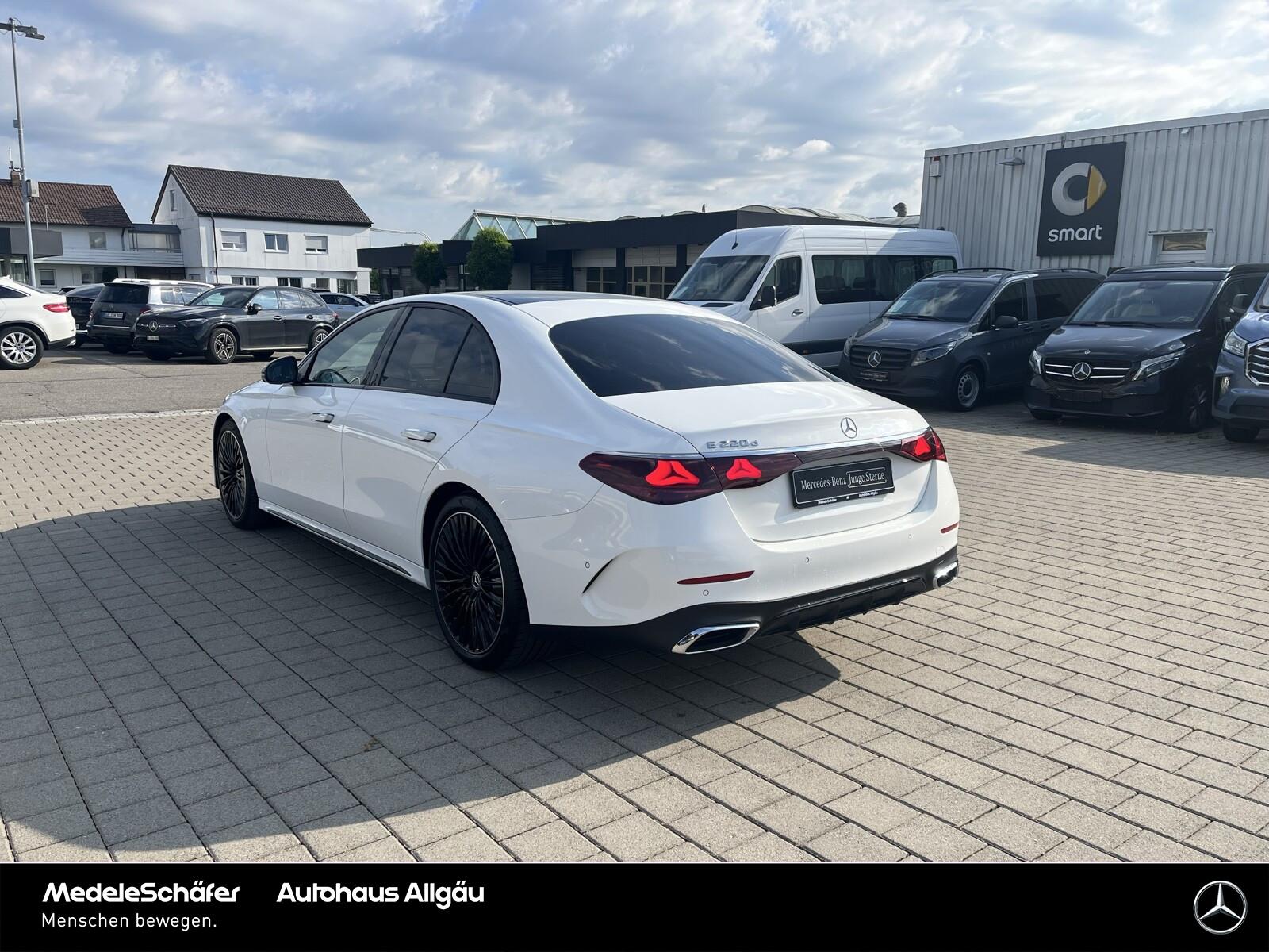 Mercedes-Benz E 220 d AMG Night 20" Fahr-Assi Pano AHK 360°