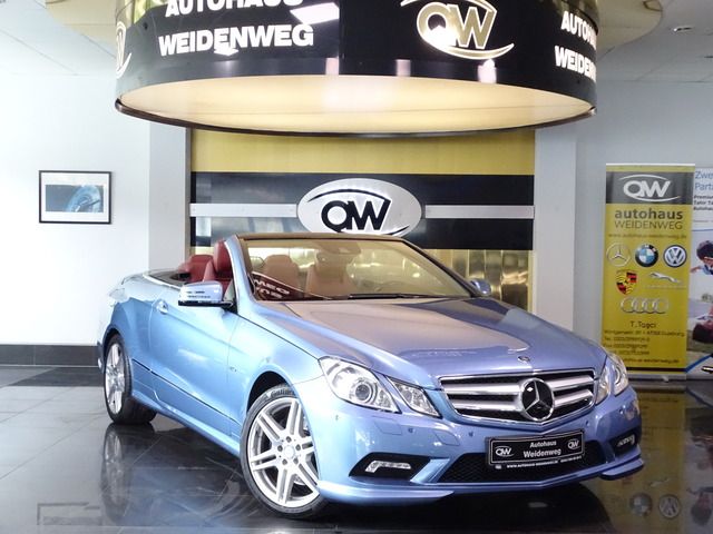 Mercedes-Benz E 350 CGI Cabrio AMG Leder Navi H&K erst 60000KM