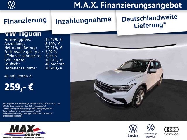 Tiguan 2.0 TDI LIFE MATRIX LED+PANO+360°+STHZ+AH