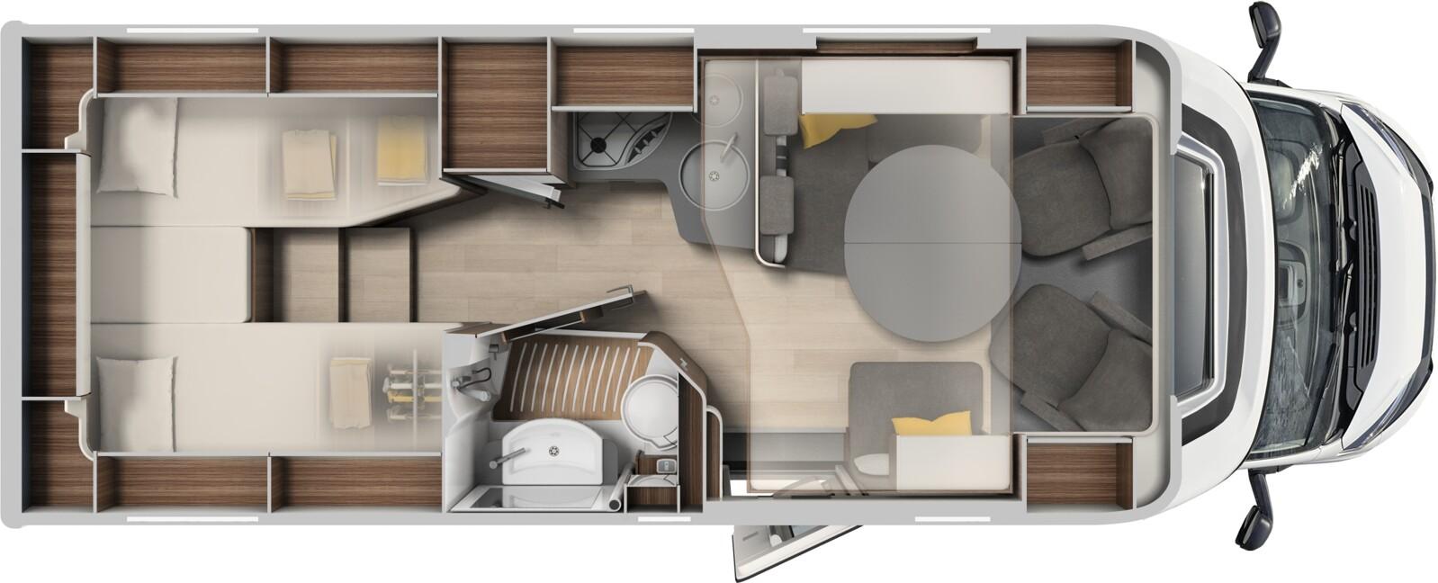 Laika Ecovip L 3019 Heavy 4,25t, TV, Multi