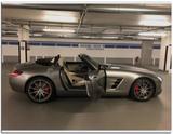 Mercedes-Benz SLS AMG Roadster Alubeam Silver Sammlerzustand - Mercedes-Benz SLS AMG mit Benzin-Antrieb