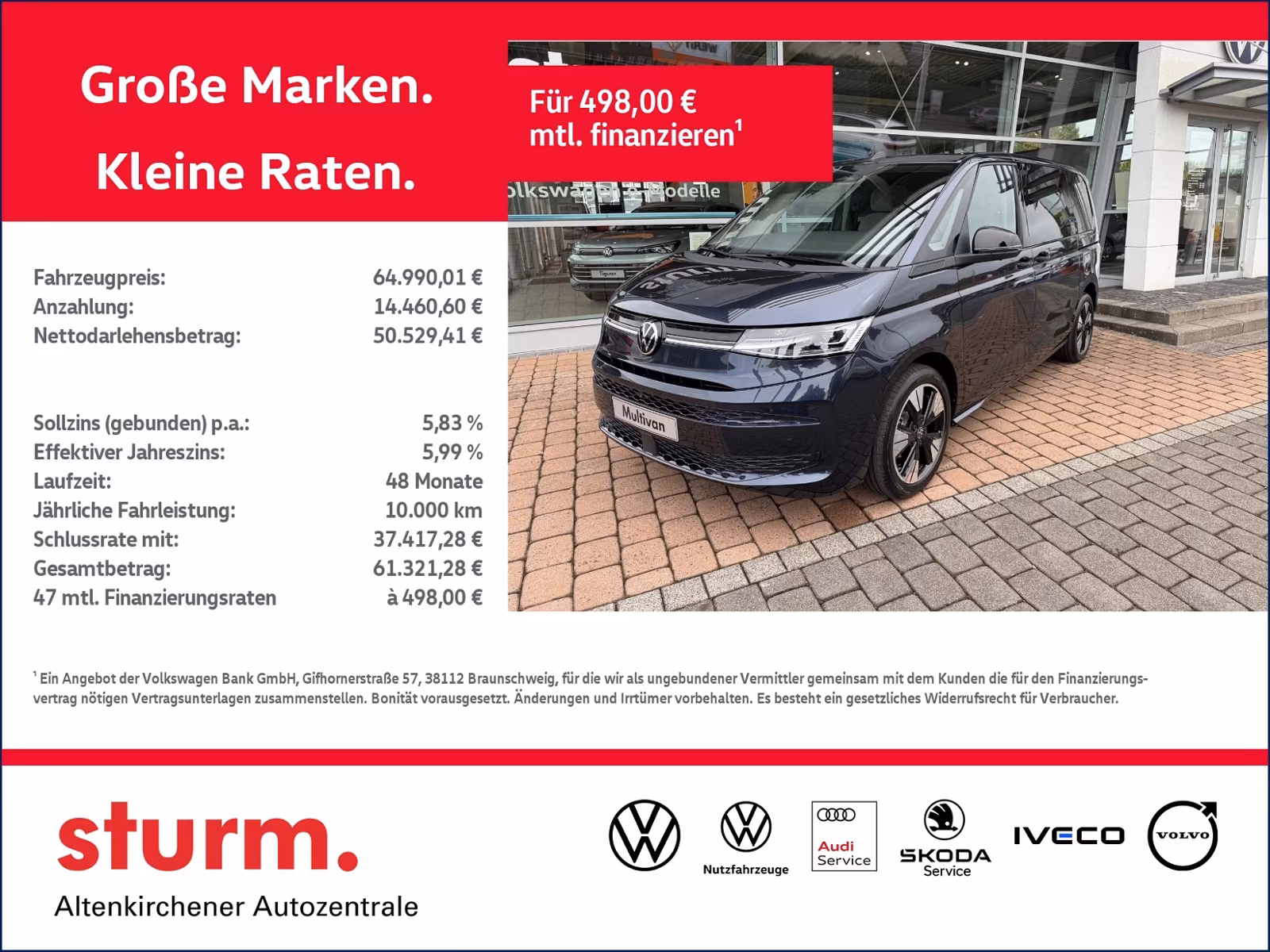 Volkswagen NFZ T7 Multivan Life "Edition" 2,0 TDI DSG *Navi