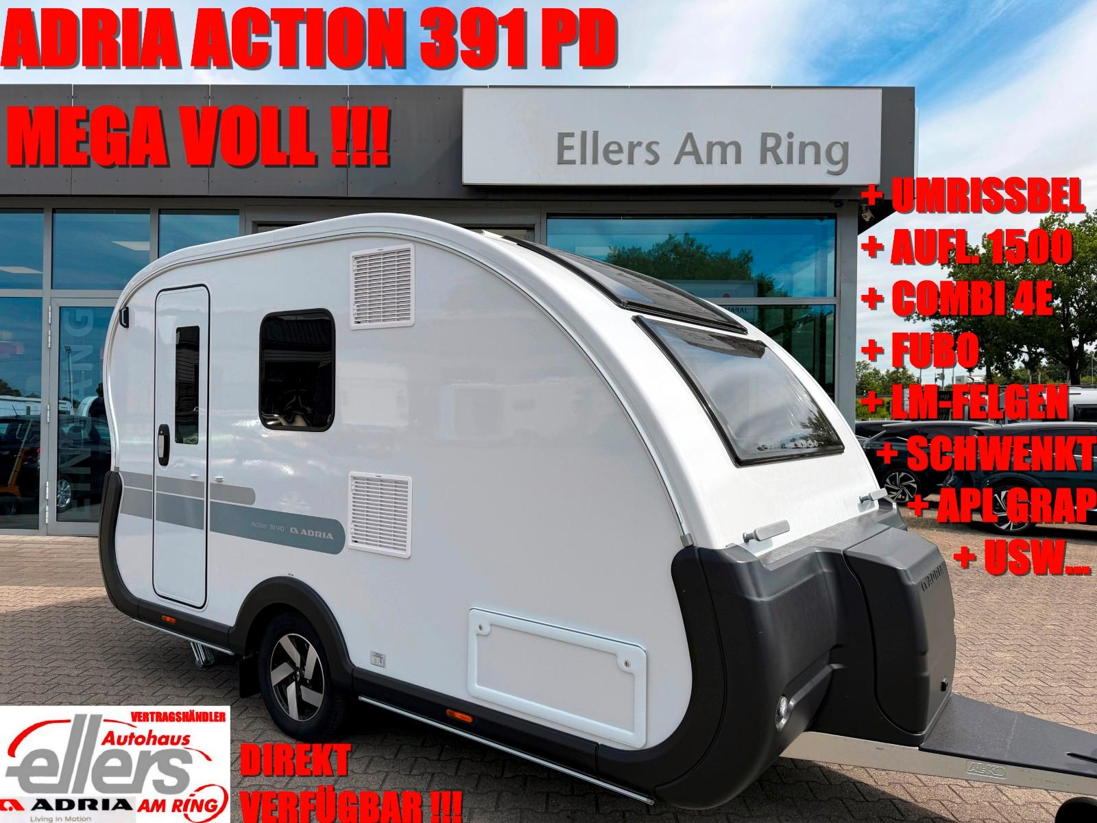 Adria ACTION 391 PD COMBI 4E FUBO UMRISSB LM AUFL. USW