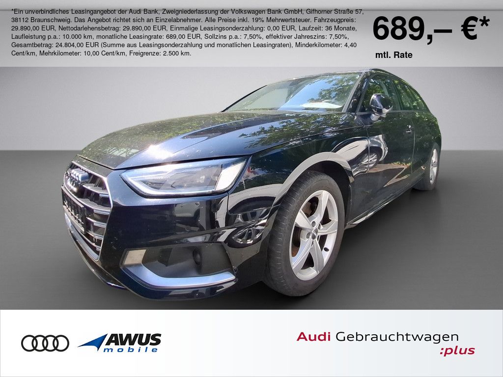 Audi A4 Avant Advanced 35 TDI, Assistenzpaket Stadt &