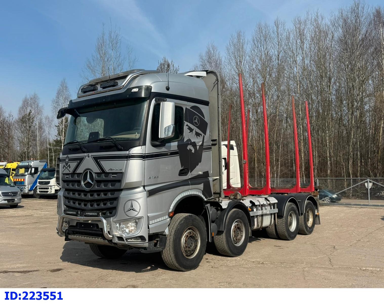 Mercedes-Benz Arocs 3763 - 8x4 - Full Steel - Big Axles