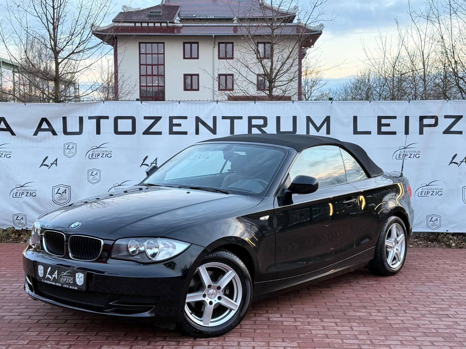 BMW 118i Cabrio 1HAND*PDC*KLIMA*SITZH*LEDER*TÜV*TOP