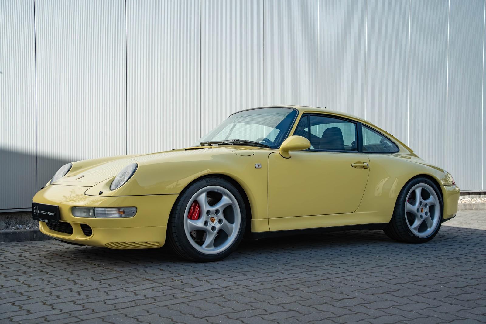 Porsche 911/993 Carrera 4S *pastellgelb*26.225km*German 