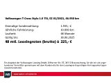Volkswagen T-Cross 1.0 TSI Style Navi LED SHZ - Volkswagen T-Cross aus 2021