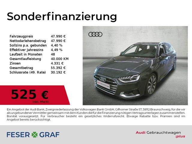 Audi A4 Avant Advanced 40 TDI S tronic NAVI+/PANO/PDC