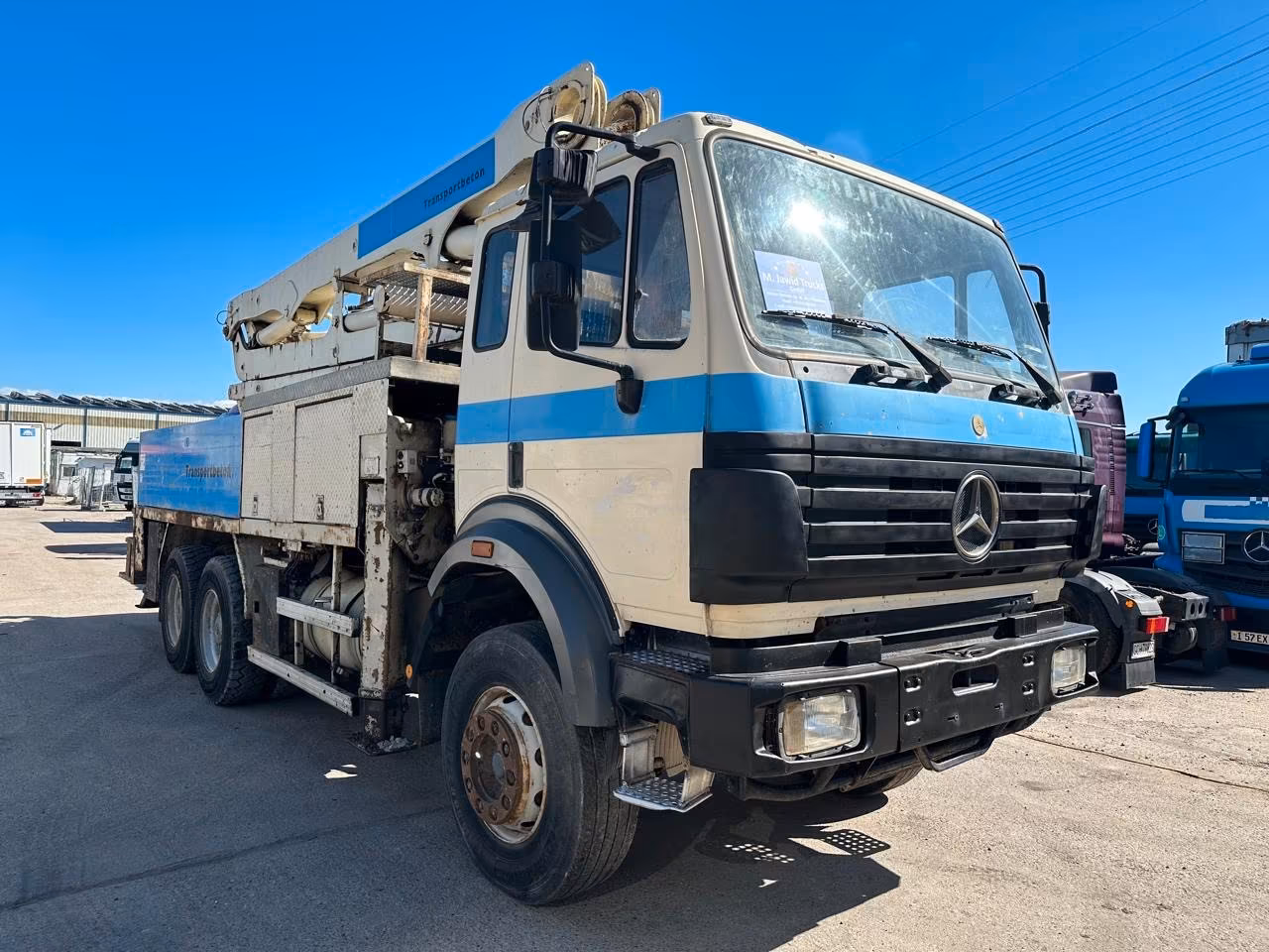 Mercedes-Benz 2631 6X4 LSB 24M BETONPUMPE 2638 2644