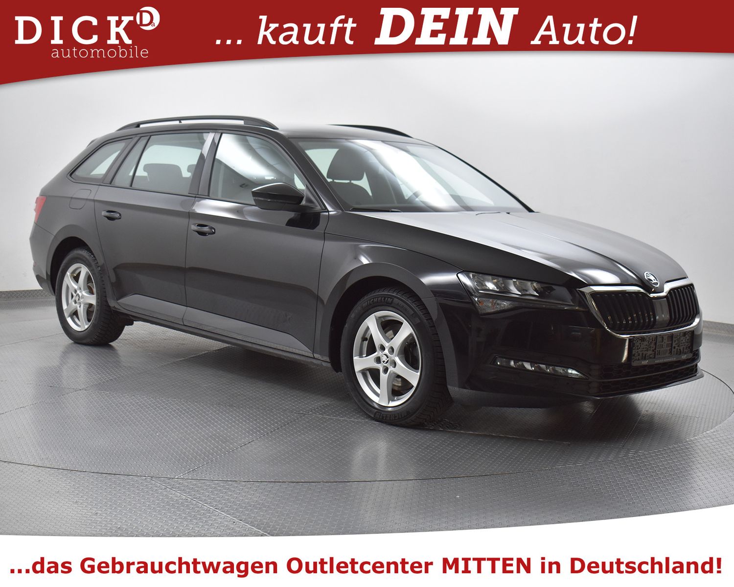 Fahrzeugabbildung SKODA Superb Com 2.0d DSG Active NAVI+SHZ+AHK+TEMP+DAB