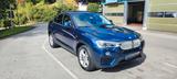 BMW X4 xDrive30d AT - - mit Diesel-Antrieb: Blau, Vollleder, Scheckheftgepflegt