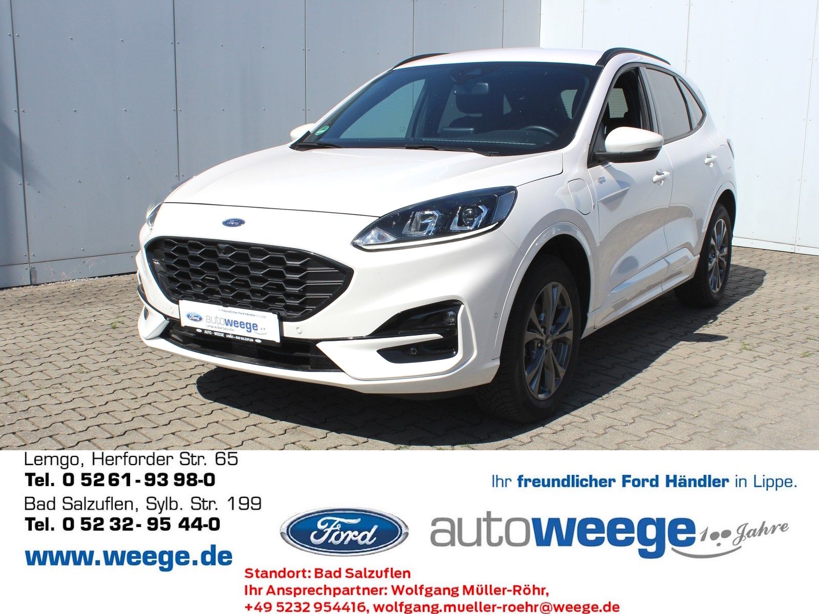 Fahrzeugabbildung Ford Kuga Plug-In Hybrid ST-Line 2,5 Duratec