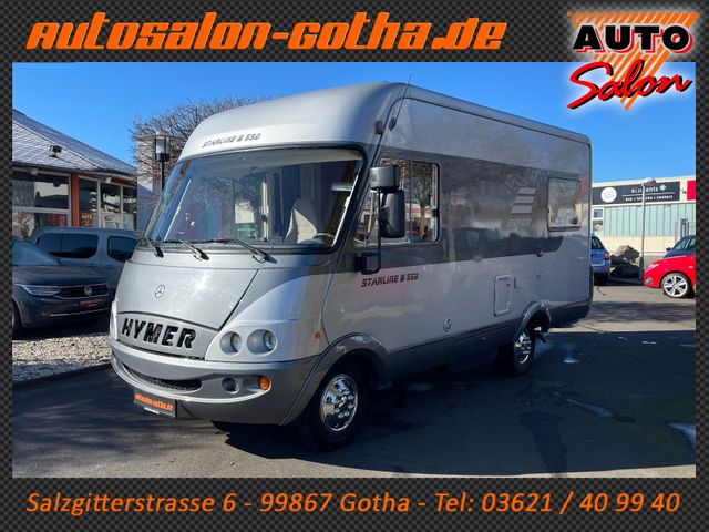 HYMER / ERIBA / HYMERCAR B 550 Starline 3,5t 4-Sitzer Sprinter AUTOMATIK