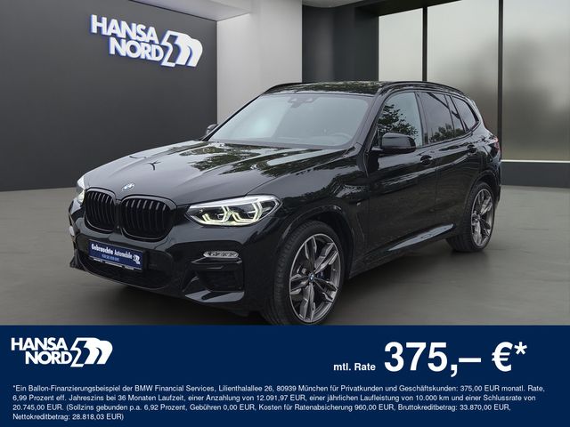 BMW X3 M40d LED NAV HUD PANO ACC MEMORY 360° SHZ 21"
