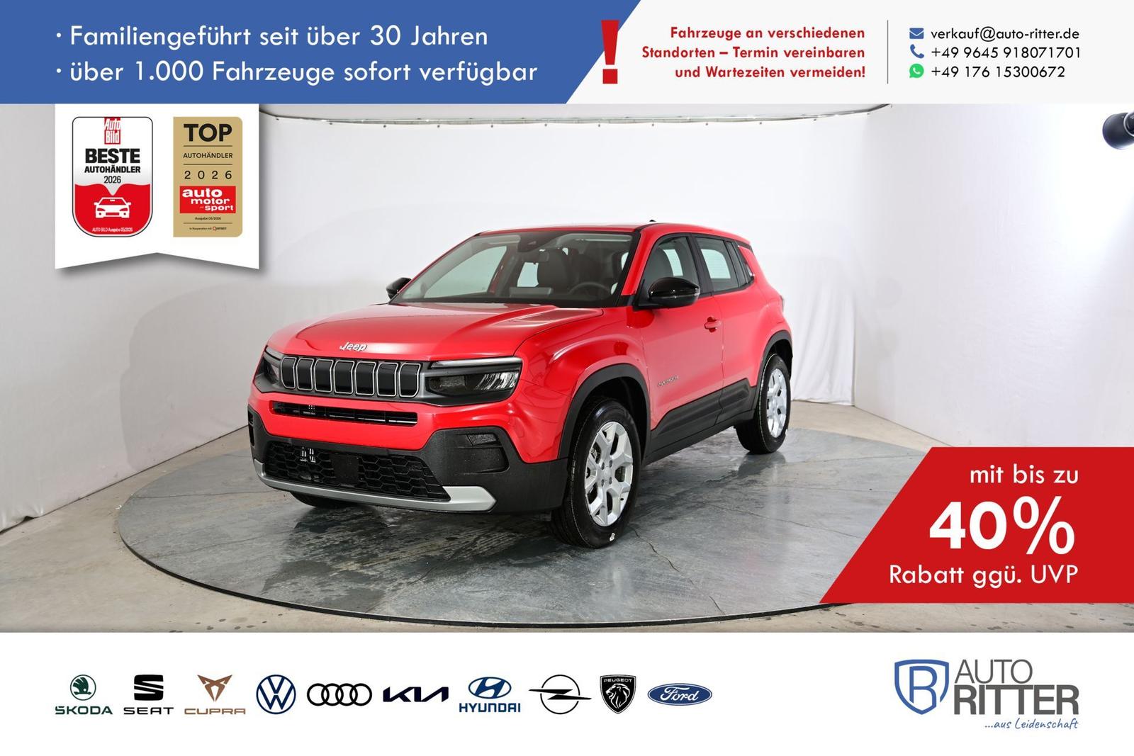 Jeep Avenger Altitude LED|Carplay|Klima|PDC|SHZ