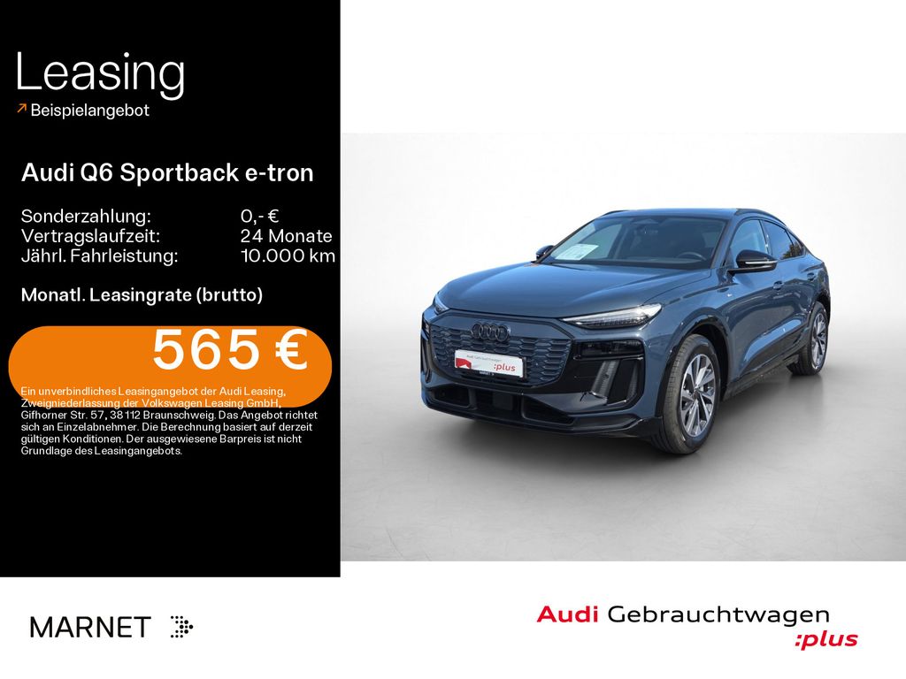Audi Q6 Sportback e-tron qu S line*Air*Pano*B&O*AR-HU