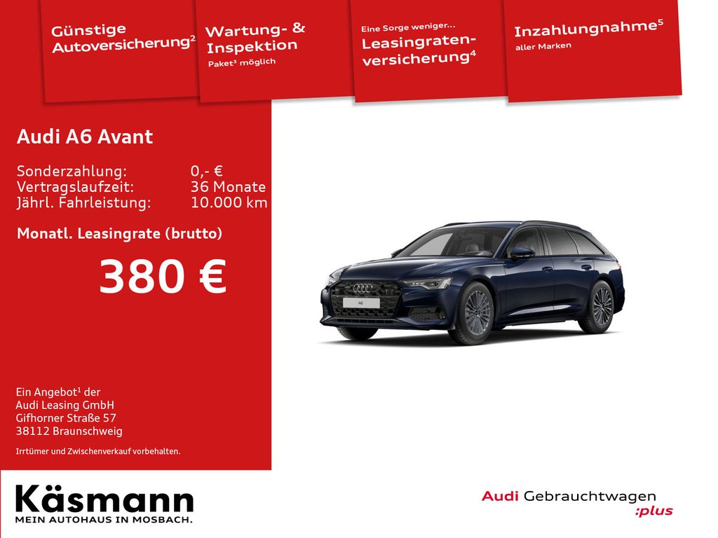 Audi A6 Avant advanced 40TDI quattro MATRIX 360 HUD