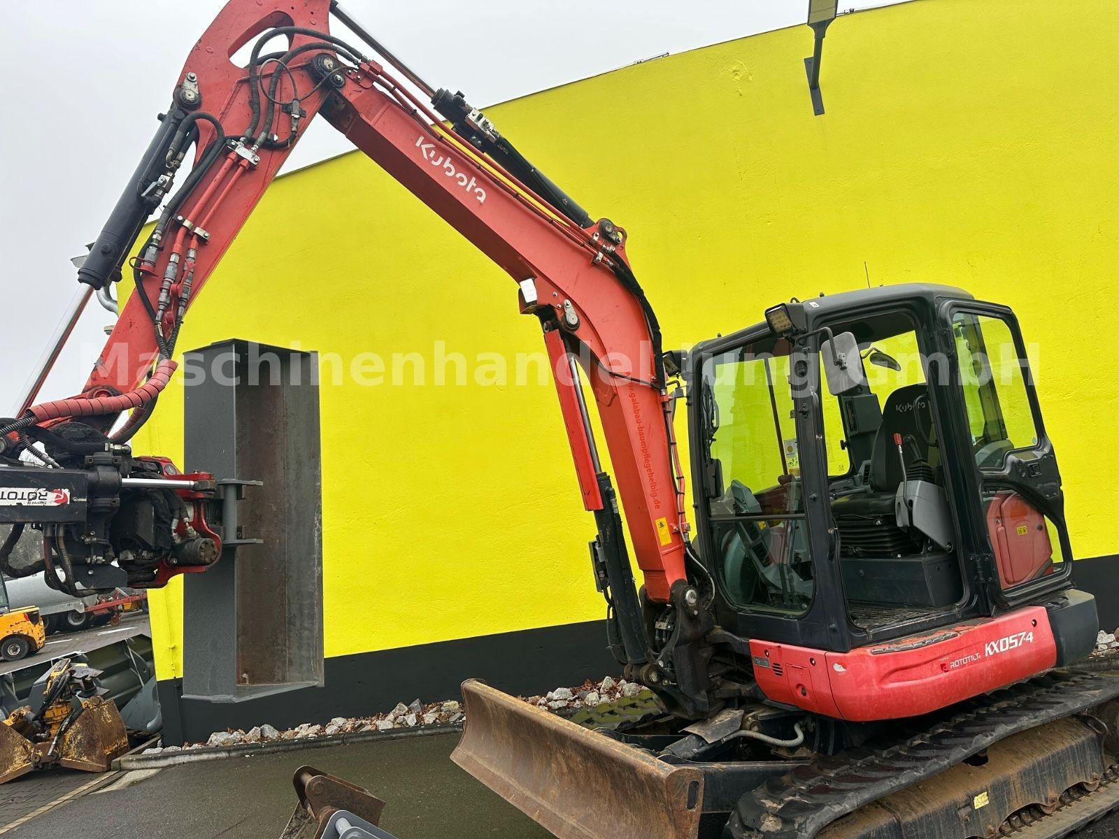 Kubota KX 057- 4  mit Rototilt