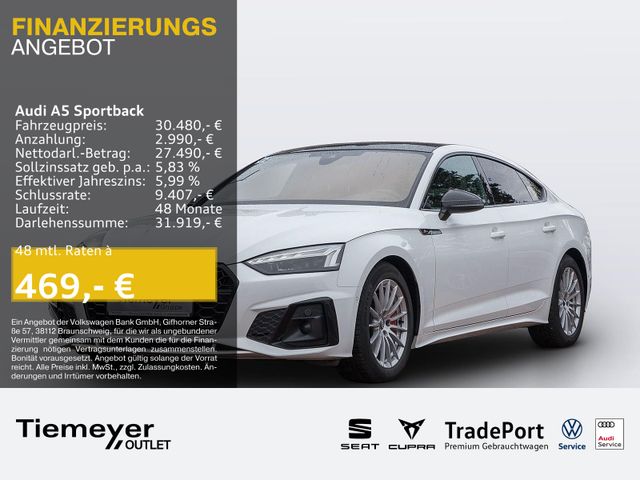 Audi A5 Sportback 45 TDI Q S LINE NAVI PANO LM20 MATR