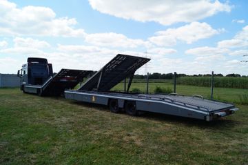 MAN TGL 12.250 AUT-TIJHOF AUTOTRANSPORTER+ANHÄNGER-
